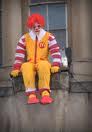 Distraught Ronald McDonald Distraught Ronald McDonald